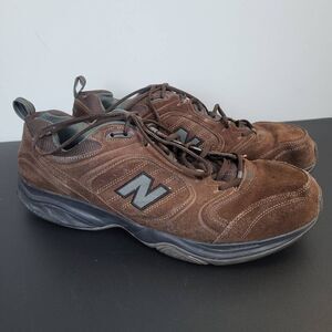 New Balance Mens 623 Cross Training Shoes Size 15 Brown Suede Sneakers Comfort